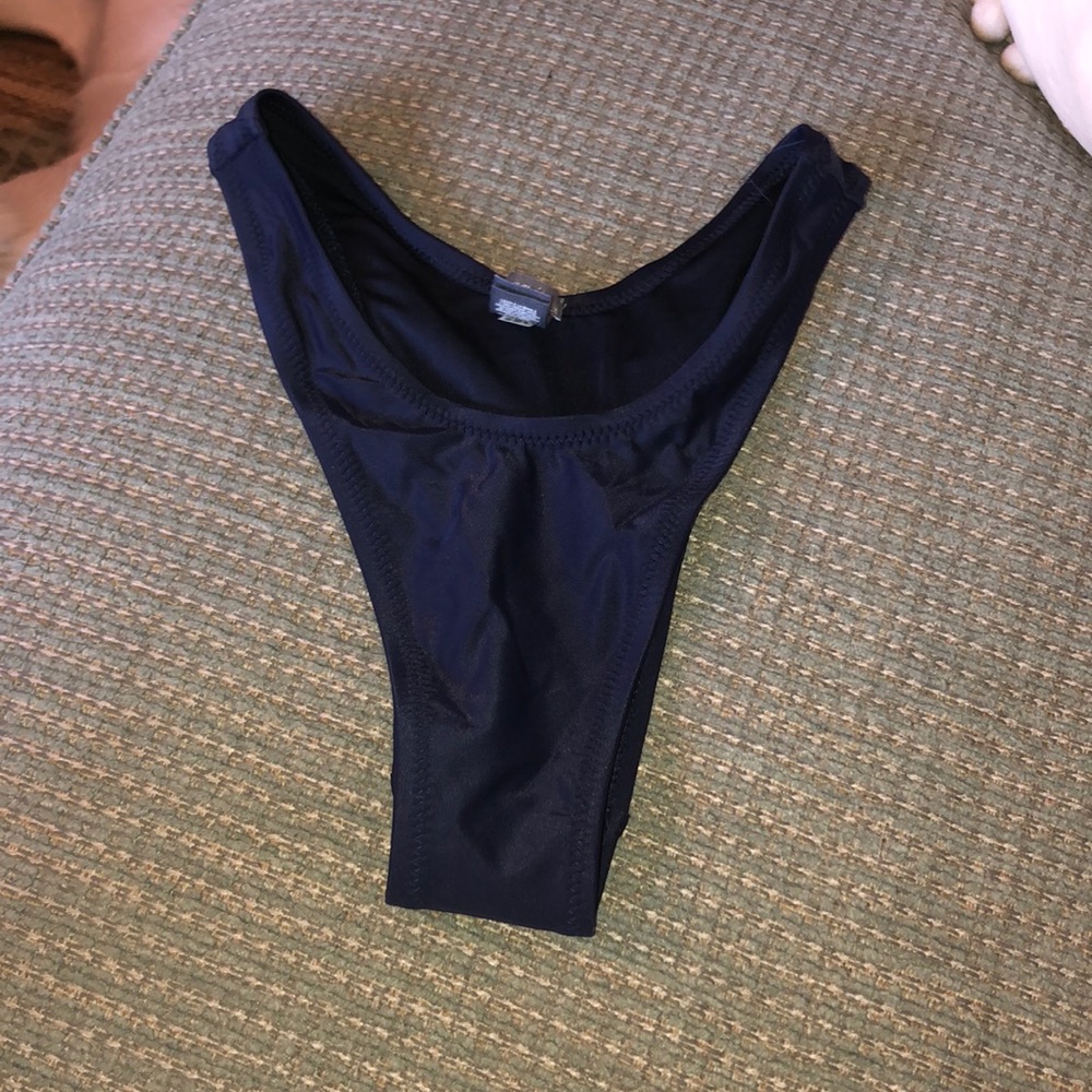 Aerie high leg cheeky bikini bottoms